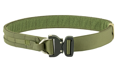 Eagle Industries Operator Gun Belt, Cobra Buckle w/D-Ring Attachment, Two Rows of Molle, Medium 34"-39", Ranger Green R-OGB-CBD-MS-M-SRG