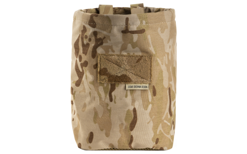 Edgar Sherman Design SAP Bucket, Dump Pouch, 500 Denier Cordura Nylon,  Molle Compatible, Matte Finish, Multicam Arid ESD-SAP-MCA