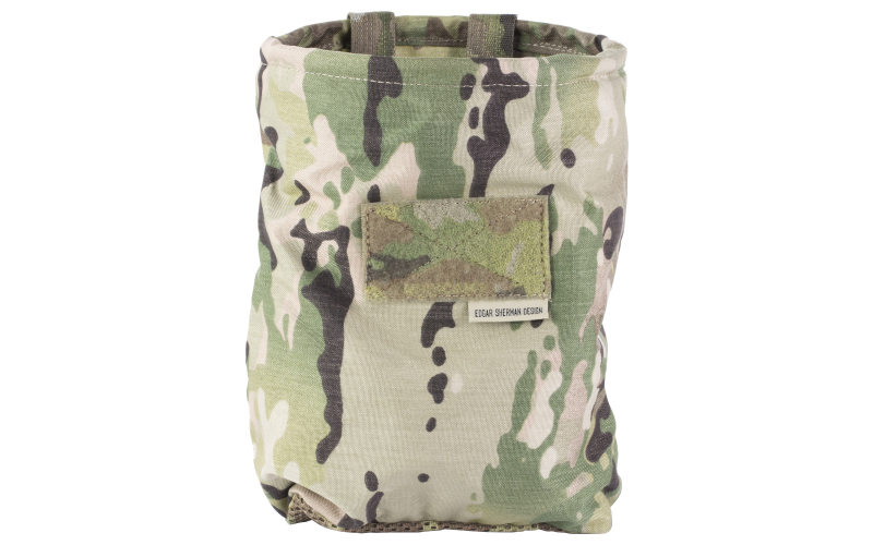 Edgar Sherman Design SAP Bucket, Dump Pouch, 500 Denier Cordura Nylon,  Molle Compatible, Matte Finish, Multicam ESD-SAP-MC