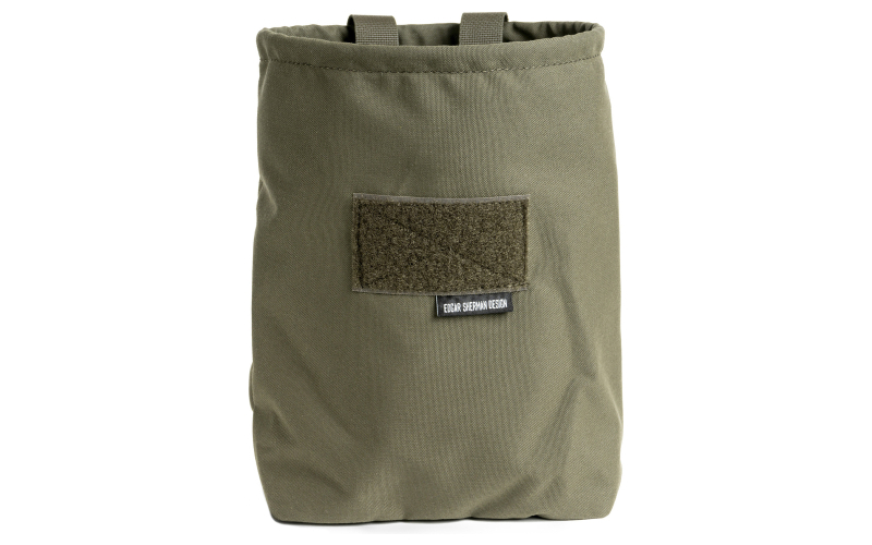 Edgar Sherman Design SAP Bucket, Dump Pouch, 500 Denier Cordura Nylon,  Molle Compatible, Matte Finish, Ranger Green ESD-SAP-RG