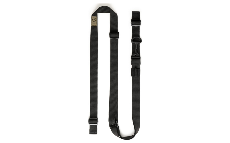 Edgar Sherman Design ESD Sling, 2-Point Combat Sling, 1" Webbing, Polymer Hardware, Matte Finish, Black ESD-SL-BLK