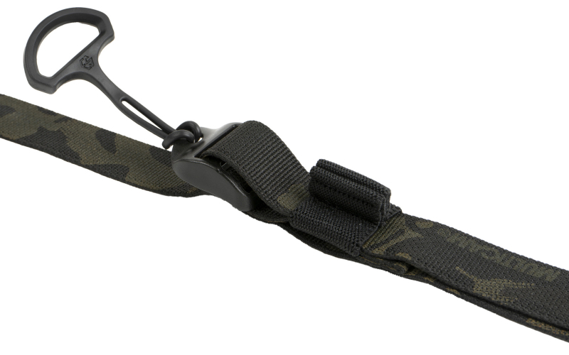 Edgar Sherman Design ESD Sling, 2-Point Combat Sling, 1" Webbing, Polymer Hardware, Matte Finish, Multicam Black ESD-SL-MCB