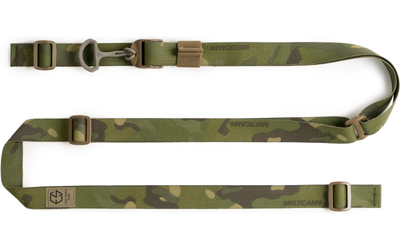 Edgar Sherman Design ESD Sling, 2-Point Combat Sling, 1" Webbing, Polymer Hardware, Matte Finish, Multicam Tropic ESD-SL-MCT