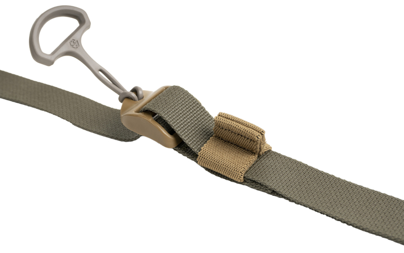 Edgar Sherman Design ESD Sling, 2-Point Combat Sling, 1" Webbing, Polymer Hardware, Matte Finish, Ranger Green ESD-SL-RG
