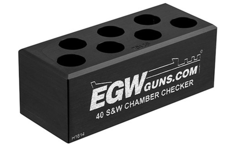Egw .40 s&w 7-hole cartridge checker