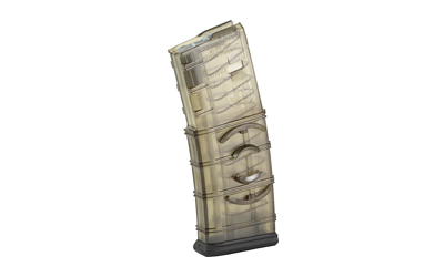Elite Tactical Systems Group Magazine, 223 Remington/5.56 NATO, 30 Rounds, Clear, Integrated Coupler, AR Rifles, Gen 2 AR15-30CG2