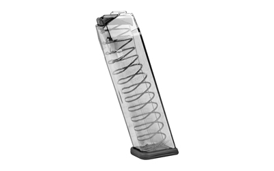 Elite Tactical Systems Group Elite Tactical Systems Group, Magazine, 10MM, 20 Rounds, Fits Glock 20/29/40, All Generations, Polymer, Clear GLK-20-20