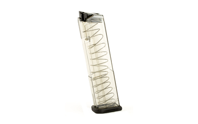 Elite Tactical Systems Group Elite Tactical Systems Group, Magazine, 9MM, 12 Rounds, Fits Glock 43, All Generations, Polymer, Clear GLK-43-12