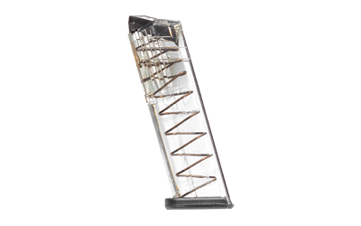 Elite Tactical Systems Group Elite Tactical Systems Group, Magazine, 9MM, 15 Rounds, Fits Sig Sauer P320, Polymer, Clear SG9-320-15