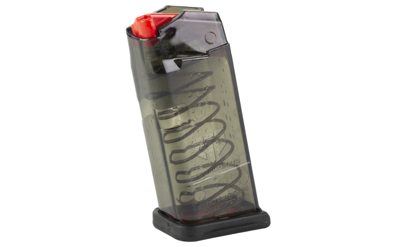 Elite Tactical Systems Group Magazine, 40 S&W, 9 Rounds, Fits Glock 27, Carbon Smoke SMK-GLK-27