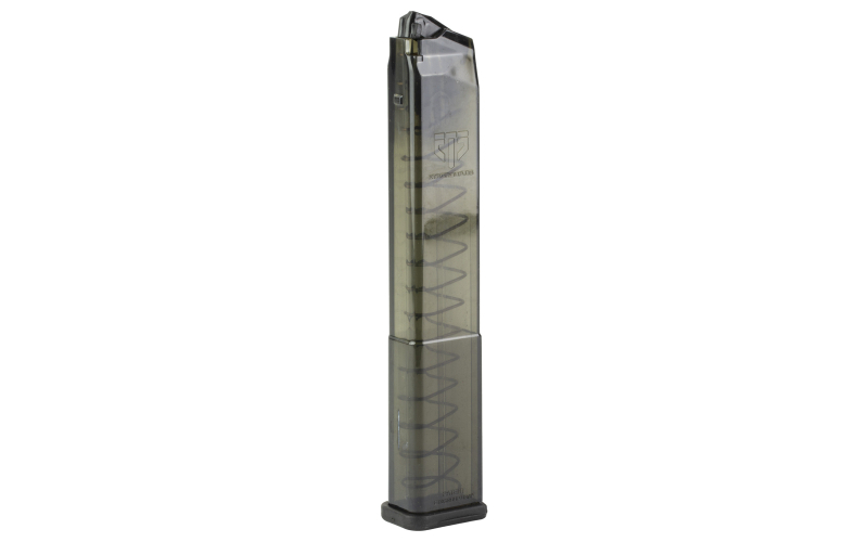 Elite Tactical Systems Group Magazine, 9MM, 30 Rounds, Fits HK VP9, Carbon Smoke SMK-HKVP9-30