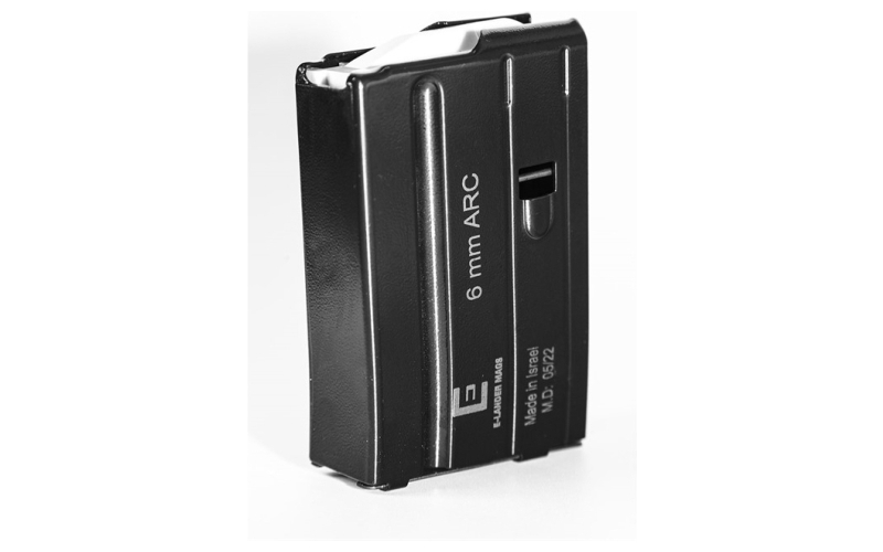 E-Lander Ar-15 6mm arc 4 round steel magazine black