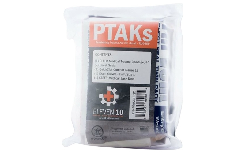 Eleven 10 Llc Ptaks rugged-refill pod w/combat gauze black