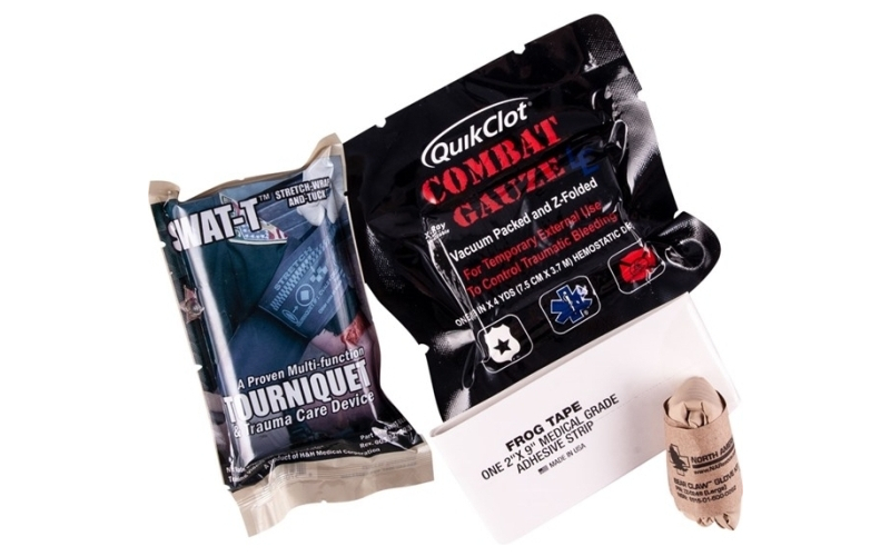 Eleven 10 Llc Saba kit contents w/combat gauze