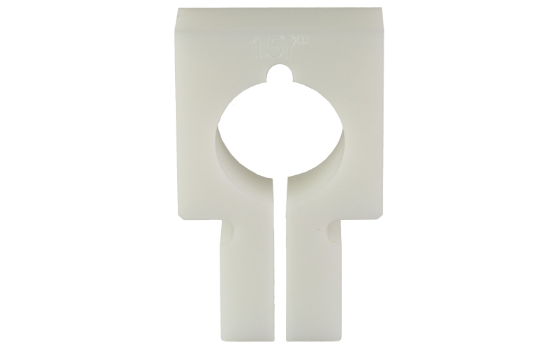 Energetic Armament VOX BLOX, 1.57" Diameter, Soft Jaw Tool for Clamping Suppressors, High Density Plastic EA44