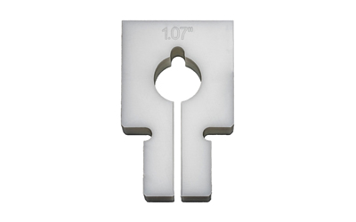 Energetic Armament VOX BLOX, 1.07" Diameter, Soft Jaw Tool for Clamping Suppressors, High Density Plastic EA46