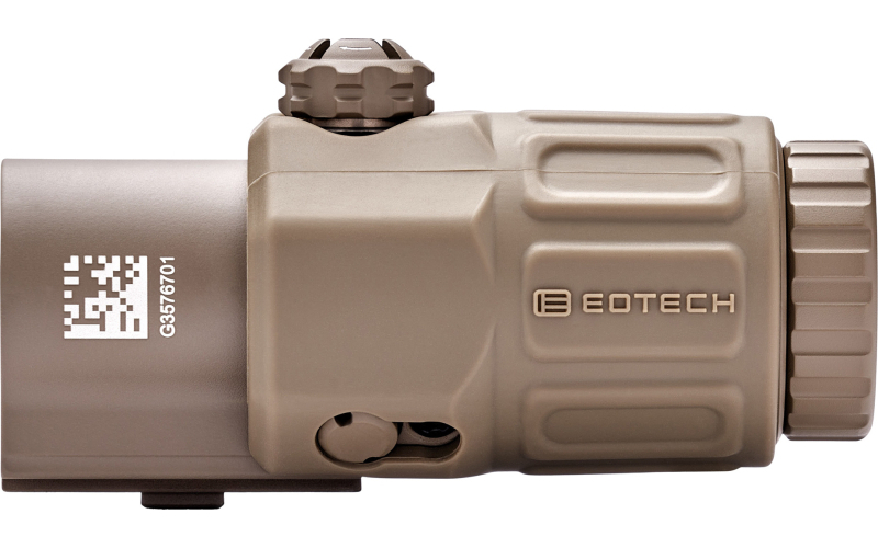 EOTECH G33 Magnifier, 3X Magnification, No Mount, Matte Finish, Tan G33.NMTAN