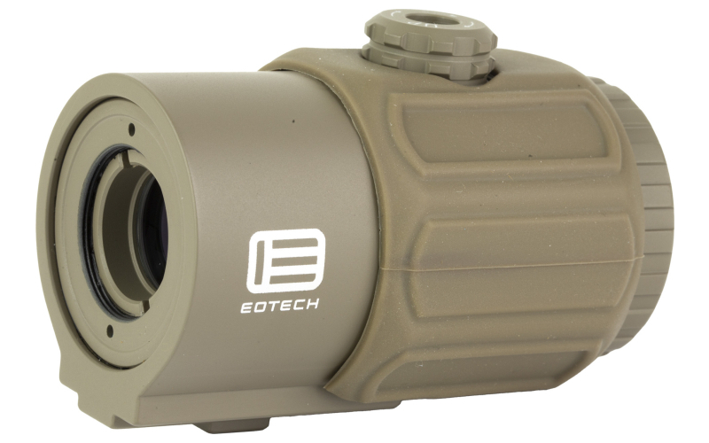EOTECH G43, 3X Magnification, QD Mount, Switch-to-Side, 34mm , Matte Finish, Tan, Includes Mount G43.STSTAN