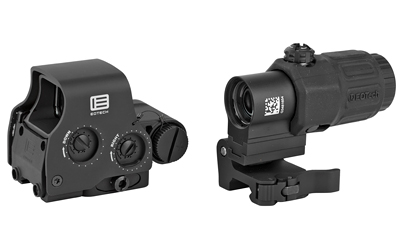 EOTECH Holographic Hybrid Sight, EXPS2-2 Sight With G33 Magnifier, Matte Finish, Black HHS II