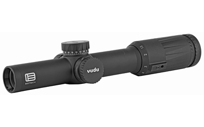 EOTECH Vudu Rifle Scope, 1-6X24mm, SR-3 (5.56mm BDC) Illuminated Reticle, First Focal Plane, Matte Finish, Black VDU1-6FFSR3