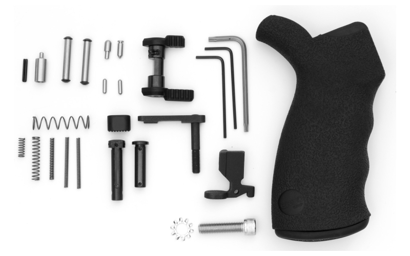 ERGO AR-15 ENH LPK W/O FCG W/BLK GRP