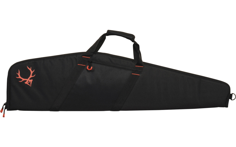 Evolution Outdoor Hunting Rimfire Rifle Case, 40" Length, 10" Height, 38" Interior Length, Zippered Front Pocket, Polyester with PVC Backing, Black 44409-EV