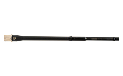 Faxon Firearms Match Series, Gunner Profile, Button Rifled, 223 Wylde, 16" Threaded Barrel, 1/2X28 Thread Pitch, 1:8 Barrel Twist, Mid-Length Gas System, Fits AR15, Nitride Finish, Black 15BW8M16NGQ-5R-NP3