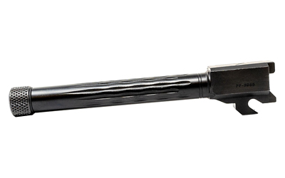 Faxon Firearms Match Series, Button Rifled, Drop In Barrel, 9MM, 1/2X28 Thread Pitch, Fits SIG P320 Full Size, Not Compatible with M17 or X-Series Pistols, Salt Bath Nitride Finish, Black, 1:10 Barrel Twist 320B910NFLOQ-T