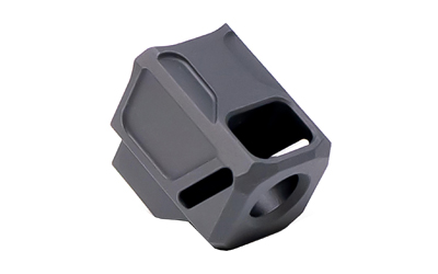 Faxon Firearms EXOS-533, Compensator, 9MM, Fits Glock 43/43X/48, Anodized Finish, Black FF-P-A-COMP-SS-G-02
