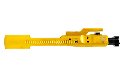 Faxon Firearms Bolt Carrier Group, 5.56 NATO, Fits AR-15, Titanium Nitride PVD Coated Bolt Carrier and Gas Key, Gold, Salt Bath Nitrided Bolt, Black FF556BCGCNITRIDE-TiN
