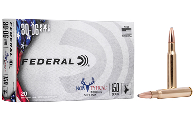 Federal Non Typical, 30-06, 150Gr, Soft Point, 20 Round Box 3006DT150