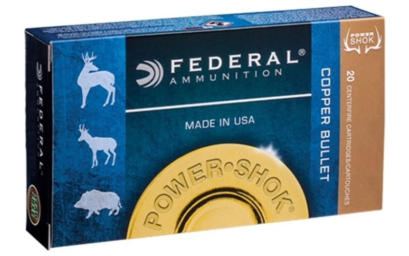 Federal 300 winchester magnum 180gr copper hp 20/box