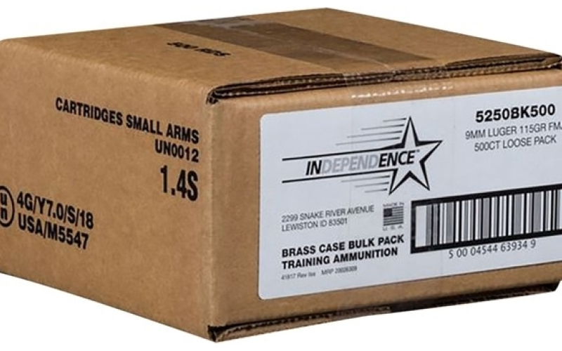 Federal 380 auto 95gr full metal jacket 500/box
