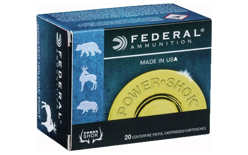 Federal 357 magnum 180gr jacketed hollow point 20/box