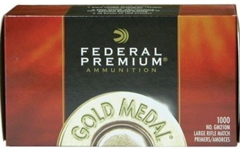 Federal .210 large rifle match primers 1,000/box