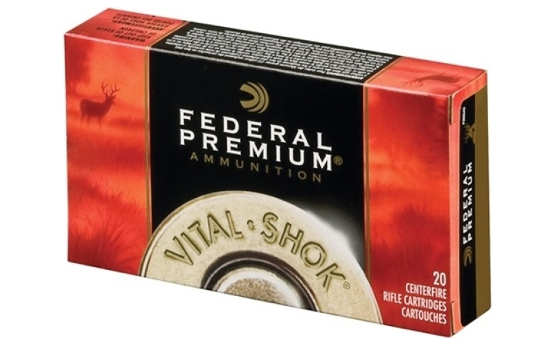 Federal Federal vital shok 270 win 130gr trophy bonded tip 20/bx