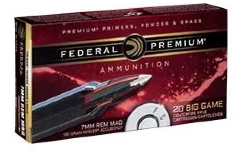 Federal Federal 300 wsm 180 gr nosler accubond '' vital-shok''  20/bx