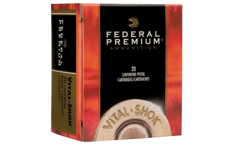 Federal Federal vital shok 357 mag 140gr banres expander 20/bx