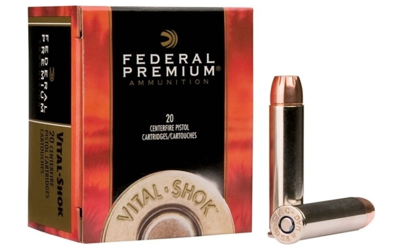 Federal 44 remington magnum 225gr xpb hp 20/box