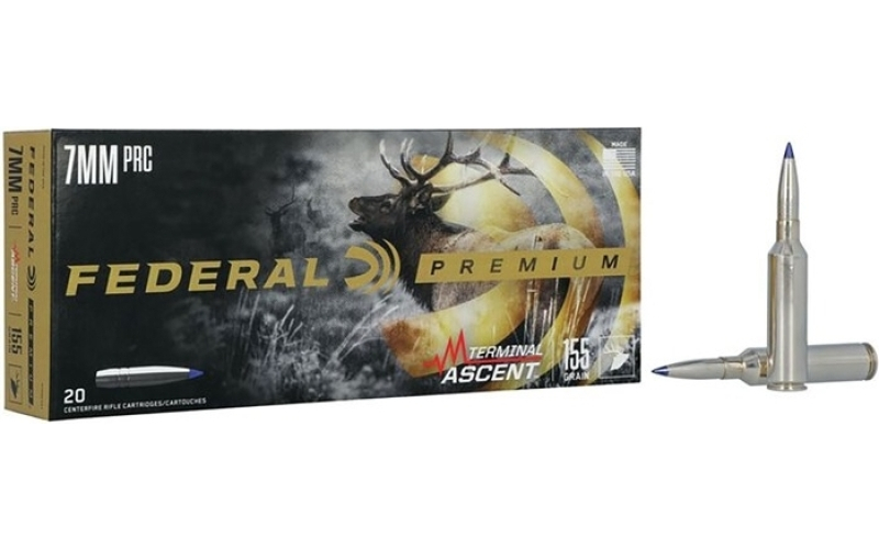 Federal 7mm prc 155gr polymer tip 20/box