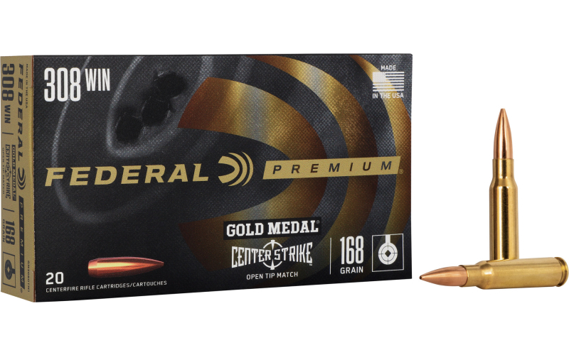 FED GOLD MDL 308WIN 168GR OTM 20/200