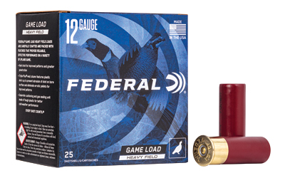 FED GAME LOAD 12GA 2.75" #6 25/250