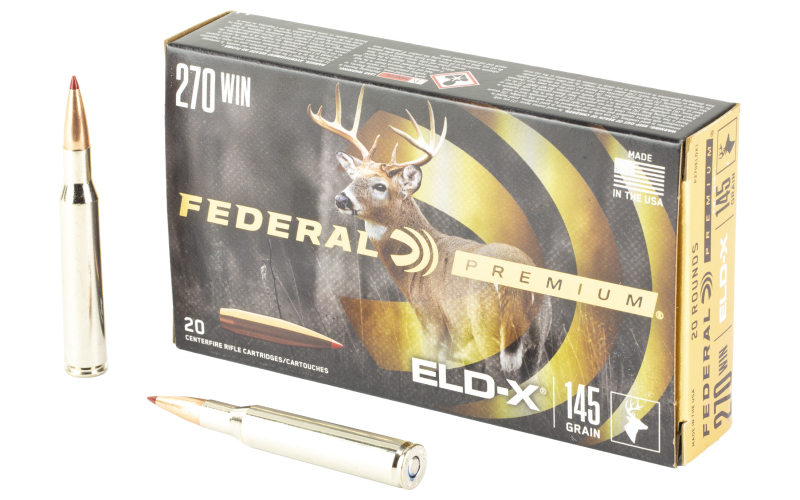 FED PREM 270WIN 145GR ELDX 20/200