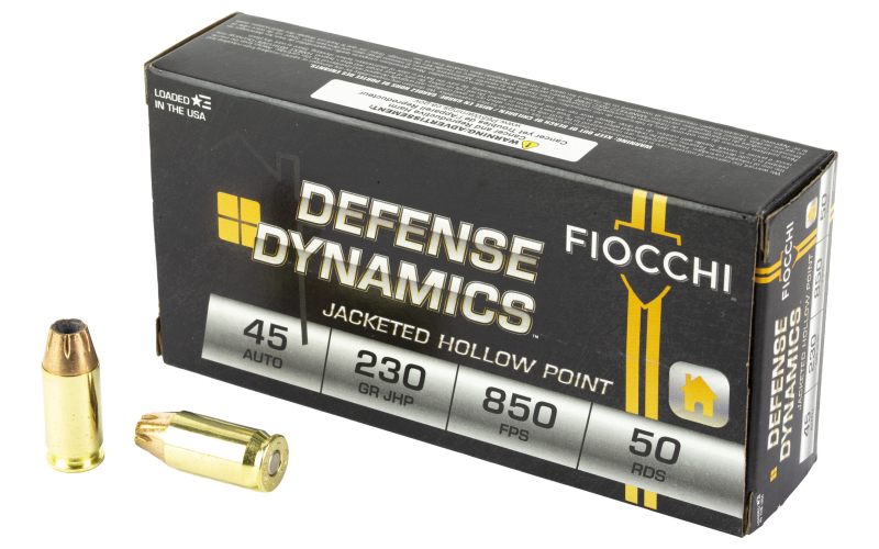 FIOCCHI 45ACP 230GR JHP 50/500