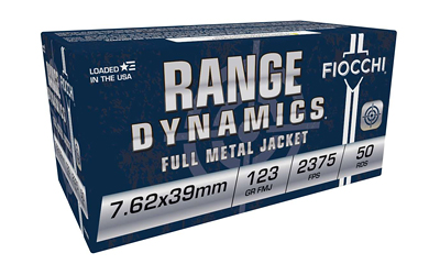 Fiocchi Ammunition Fiocchi Rifle, 7.62X39, 123 Grain, Full Metal Jacket, 50 Round Box 762X39A