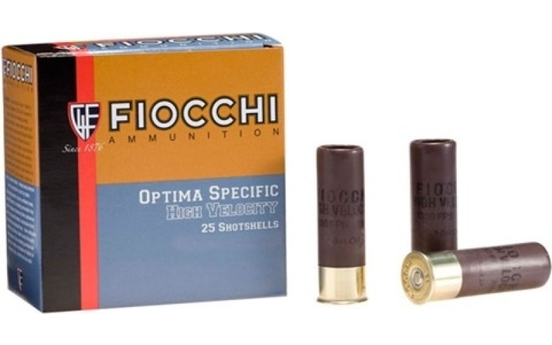Fiocchi Ammunition Fiocchi hi velocity 12ga 3'' 1-3/4oz #4 25/bx