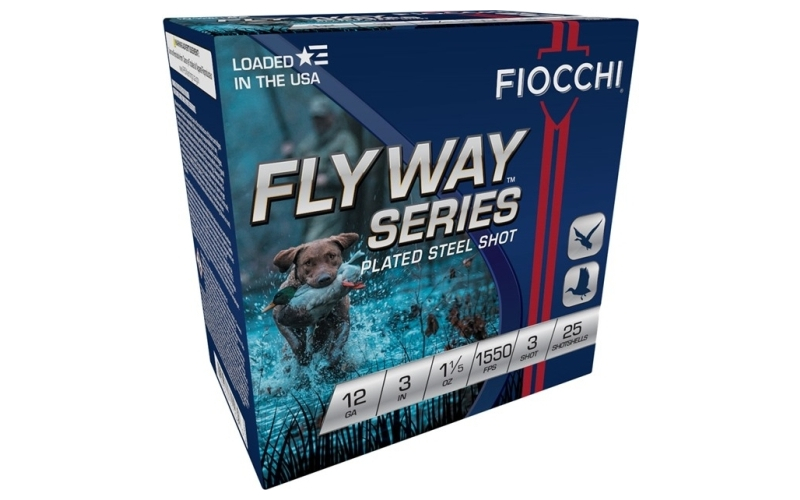 Fiocchi Ammunition 12 gauge 3'' 1-1/5oz #3 25/box
