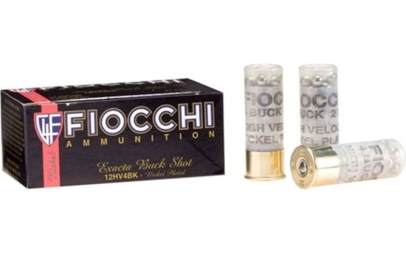 Fiocchi Ammunition Fiocchi buck shot low recoil 12ga 2.75'' #00 9 pellets 10/bx