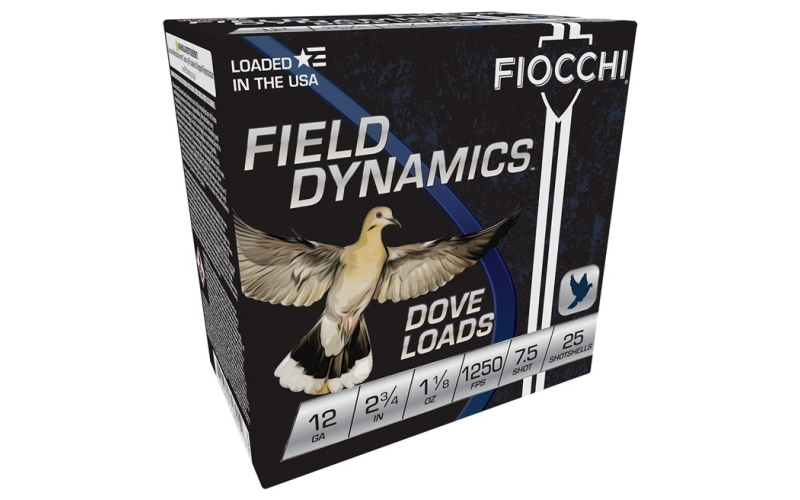 Fiocchi Ammunition 12ga 2-3/4'' 1-1/8oz #7.5 25/box