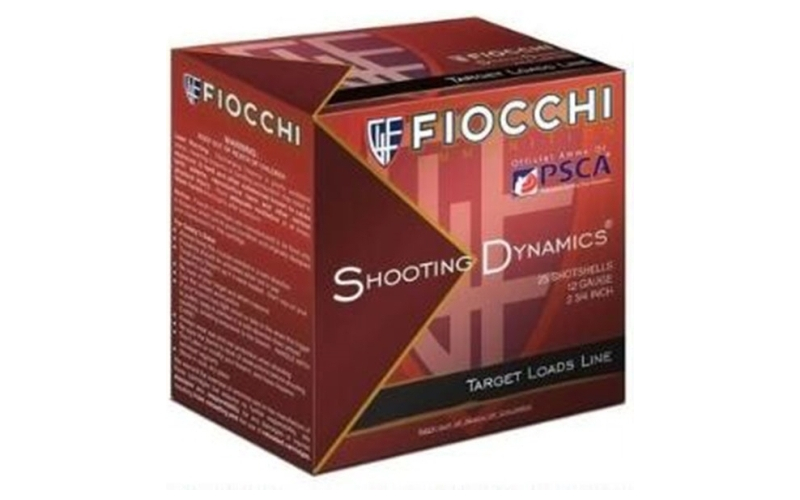 Fiocchi Ammunition Fiocchi shooting dynamics target 12ga 2.75'' 1-1/8oz #7.5 25b